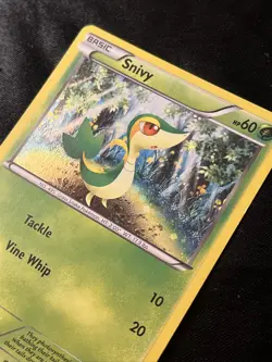 Snivy 1/114 Cosmos Holo Pokemon Card 2011 Black & White - Image 2