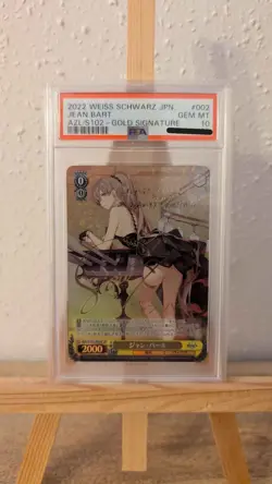 PSA 10 WEISS SCHWARZ AZUR LANE JEAN BART Card AZL/S102-002SP FOIL JP - Image 1