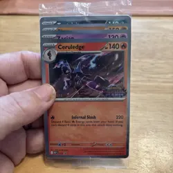 Pokemon Phantasmal Flames Prerelease Staff Promo Cards Sealed Set of 4 Sealed - Image 3