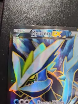Pokemon Card Kyurem EX Full Art Ultra Rare (96/99) BW Next Destinies lp - Image 2