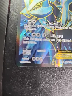 Pokemon Card Kyurem EX Full Art Ultra Rare (96/99) BW Next Destinies lp - Image 3