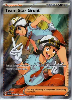 Team Star Grunt 242/198 SV01: Scarlet & Violet Base Set - Pokemon Card - NM - Image 1