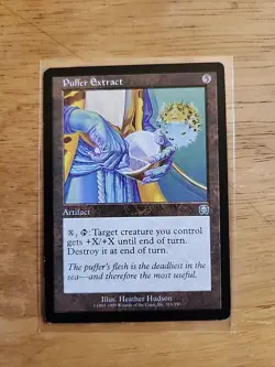 Puffer Extract - Mercadian Masques - MTG Magic - Uncommon - Artifact - Image 1