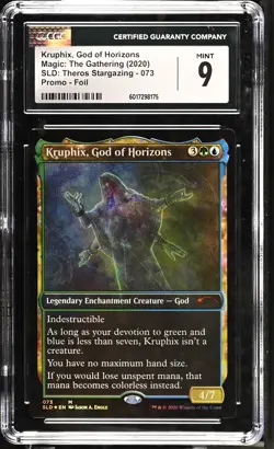 KRUPHIX, GOD OF HORIZONS Secret Lair Foil Stargazing CGC 9 MTG EDH [Nostalgium] - Image 1