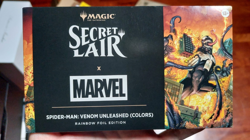 NEW Sealed Secret Lair x Marvel's Spider-Man: venom unleashed Foil Edition | MTG - Image 1