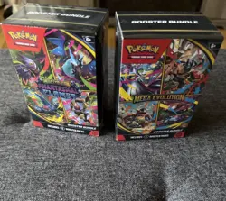 Pokemon TCG Phantasmal Flames Booster Bundle + Mega Evolutions Bundle Lot of 2 - Image 4
