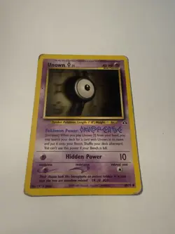 Pokemon TCG Unown [I] Neo Discovery 68/75 1st Edition Common Near Mint - Image 1