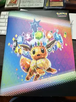 Eevee 360 Card Binder - Pokemon Prismatic Evolutions Collection (Binder ONLY) - Image 1