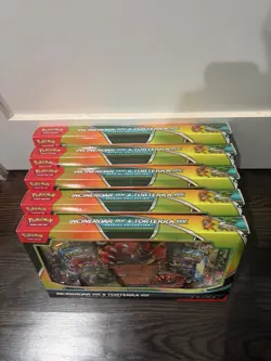 Pokemon TCG Incineroar EX & Torterra EX Special Collection Box | Lot of 5 - Image 2