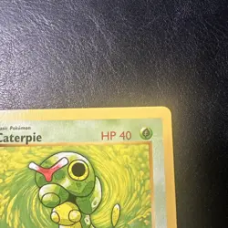 Caterpie 1st Edition Base Set 45/102 WOTC Vintage Pokemon 1999 - Image 4