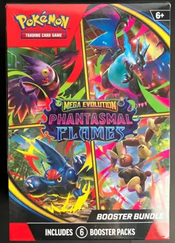Pokemon Phantasmal Flames ME02 Booster Bundle New Sealed - Image 1