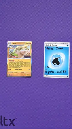 Flygon MEP 016 Phantasmal Flames Stamped Prerelease Pokemon Tcg Mep016 LP - Image 3
