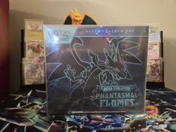Lot of 5 Pokemon Elite Trainer Boxes ETB - Phantasmal Flames all with cases READ - Image 3