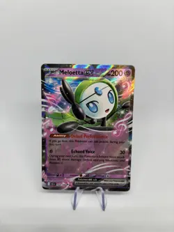 Pokemon TCG Meloetta EX Double Rare Black Bolt Holo 044/086 Near Mint Condition - Image 1