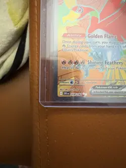Pokemon TCG Ethan's Ho-Oh EX Ultra Rare Full Art Destined Rivals 209/182 - Image 4