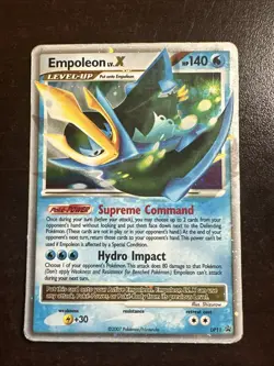 Empoleon LV.X Dp11 DMG Pokemon TCG Diamond & Pearl Promos DMG - Image 1