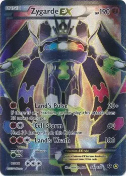 Zygarde-EX - 54a/124 - Full Art Promo PL/MP, English Pokemon Promos - Image 1