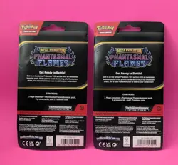 Pokemon Mega Evolution Phantasmal Flames Blister Pack (Lot of 2) - Image 2