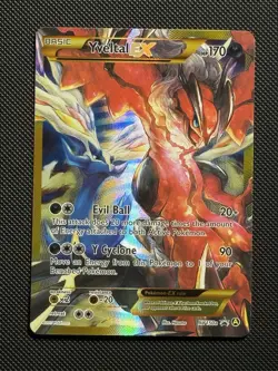 Pokemon TCG Yveltal EX XY150a X&Y Alternate Art Black Star Promo Full Art 🔥🔥 - Image 1