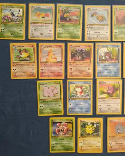 Pokemon Jungle 1st Edition Common/Uncommon Set 33-64 - Most Near Mint, Some LP - Image 4