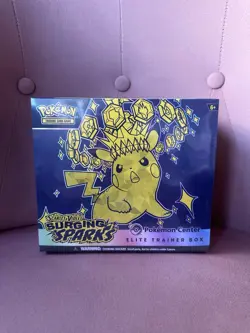 2 x Pokemon TCG Pokemon Center Surging Sparks Elite Trainer Boxes New - Image 2