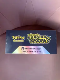 2 x Pokemon TCG Pokemon Center Surging Sparks Elite Trainer Boxes New - Image 4