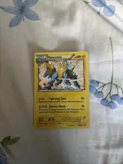 Pokemon TCG Manectric-EX Phantom Forces Holo - Image 1