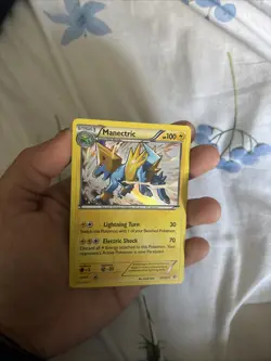 Pokemon TCG Manectric-EX Phantom Forces Holo - Image 3