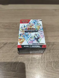 Pokemon Prismatic Evolutions Premium Figure Collection + Booster Bundle Sealed✅ - Image 3
