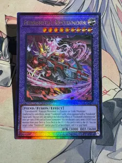 YuGiOh Asian English SUDA-AE037 Fiendsmith's Rextremende Ultimate rare - Image 3