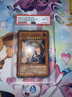 💎PSA 10💎 2003 Dark Magician Chaos #10 307-010 Ultimate Rare Japanese - Image 1