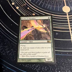 Birds of Paradise Magic MTG Card - Rare Creature - Image 1