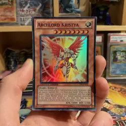 CT08-EN010 Archlord Kristya Super Rare VLP Yu-Gi-Oh! Card - Image 1