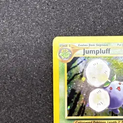 Jumpluff 7/111 Neo Genesis Holo Rare 2000 WotC Vintage Pokemon TCG Card Swirl 🌀 - Image 4