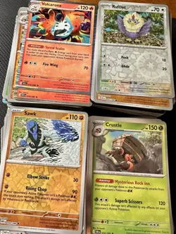 Pokemon Lot 60 Holo Reverse Holo Cards - Scarlet & Violet 151 Destined Rivals - Image 2