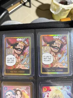 One Piece Card Game Don!! Gol D. Roger Gold Carrying on his Will ENGLISH - Image 1