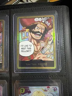 One Piece Card Game Don!! Gol D. Roger Gold Carrying on his Will ENGLISH - Image 2