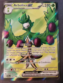 Arboliva EX 207/182 Destined Rivals Pokemon TCG Card Mint *FREE SHIP* - Image 1