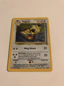 Pokemon WOTC Card - Pidgeot - Jungle Set - Holo Rare - 8/64 - Image 1