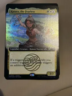 Katara the Fearless Magic the Gathering x Avatar SDCC 2025 Promo Card - Image 1