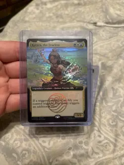 Katara the Fearless Magic the Gathering x Avatar SDCC 2025 Promo Card - Image 2