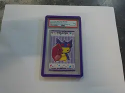 PSA9 Pncho-Wear Pikachu 2015 P.M.JPN.XY.Promo BusinessCard Pokemon Card Japanese - Image 1