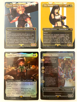 MTG Final Fantasy FIC Cloud Ex-SOLDIER Tifa Martial Artist Deck Builder Set - Image 1
