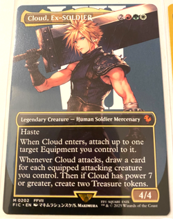 MTG Final Fantasy FIC Cloud Ex-SOLDIER Tifa Martial Artist Deck Builder Set - Image 2