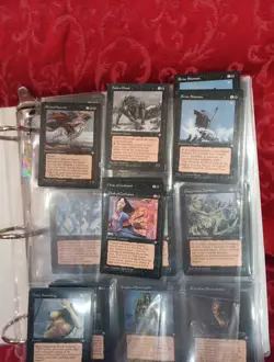 Near Complete Magic the Gathering MTG Ice Age Set In NM to LP - Image 1