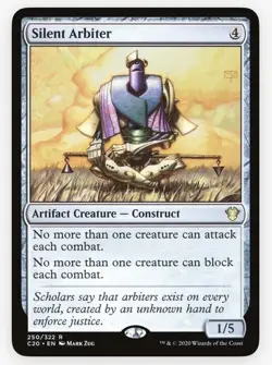 1x Silent Arbiter Near Mint MTG Magic - Kid Icarus - - Image 1