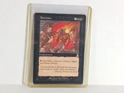 Attrition Urza's Destiny Regular Rare Black Enchantman MTG Magic the Gathering - Image 3