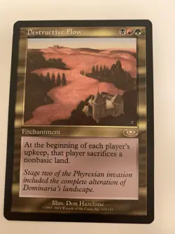 MTG NM Destructive Flow Planeshift Free Shipping In The US With Tracking - Image 1