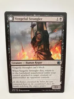 Vengeful Strangler NM/M* Innistrad Midnight Hunt ENGLISH 126/277 mtg -UnltdCards - Image 1