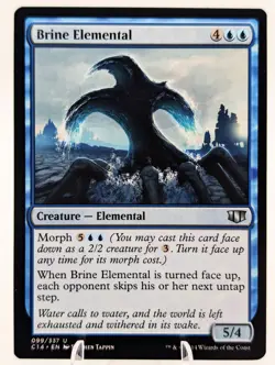 Brine Elemental | MTG Commander 2014 C14 | Blue Morph Skip Untap | LP - Image 1